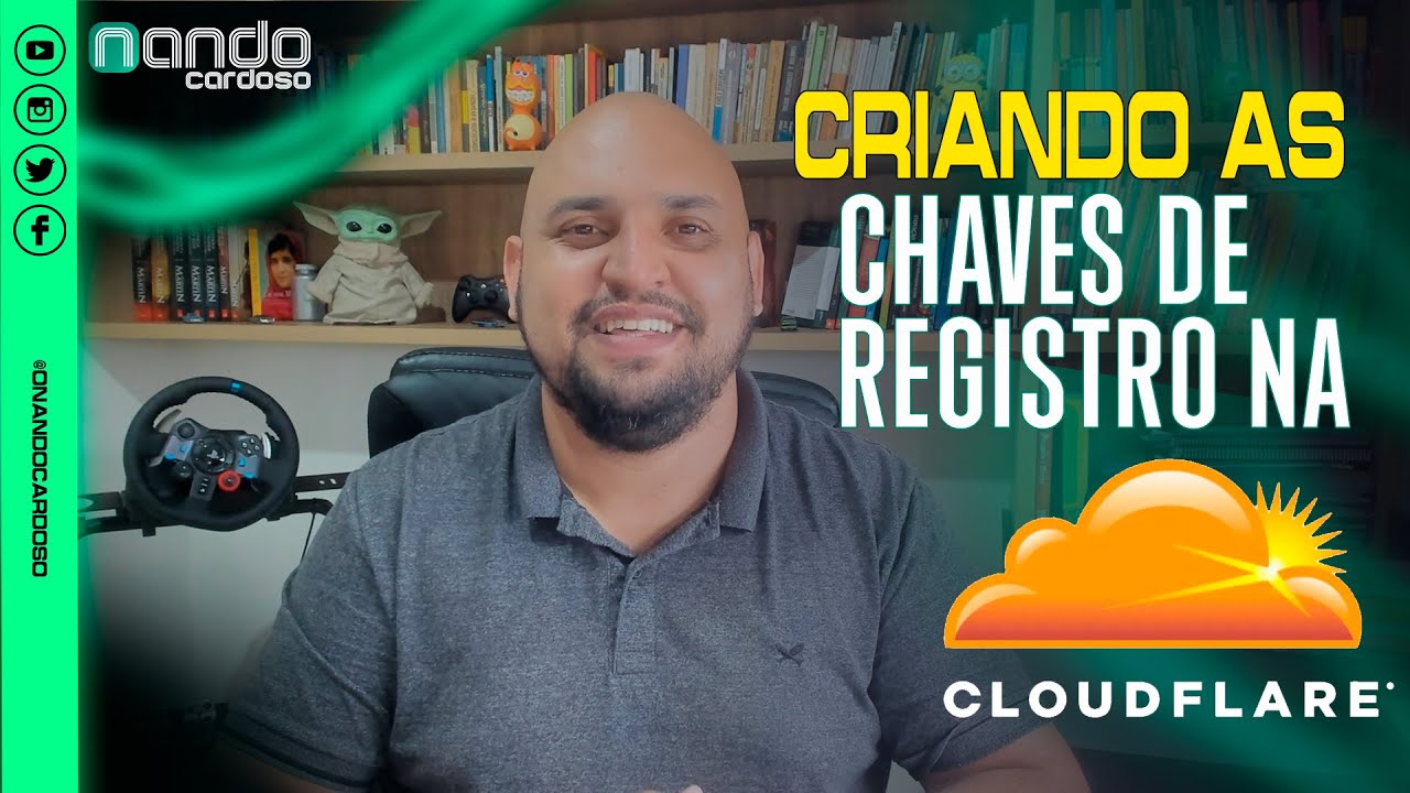 Desbloqueie o poder do Cloudflare: aprenda configurar facilmente as chaves tipo A, CNAME, TXT e PTR!